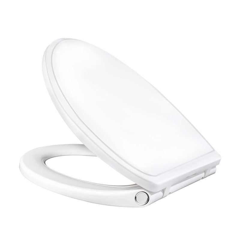 Hibbent QuickRelease Elongated Toilet Seat Wayfair